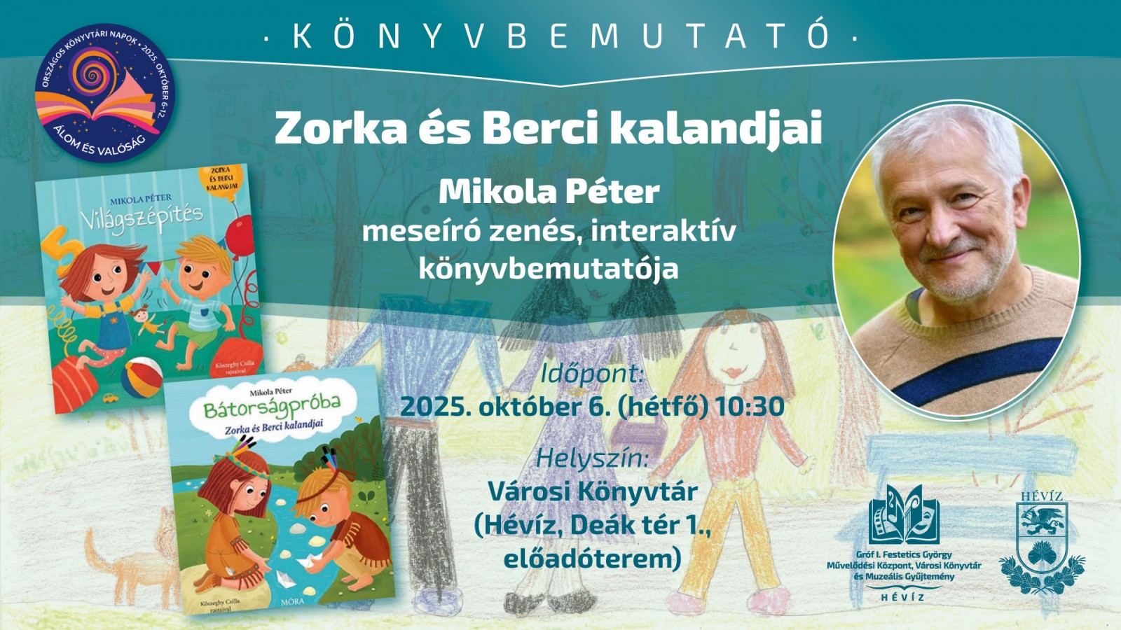 Könyvbemutató: Zorka és Berci kalandjai