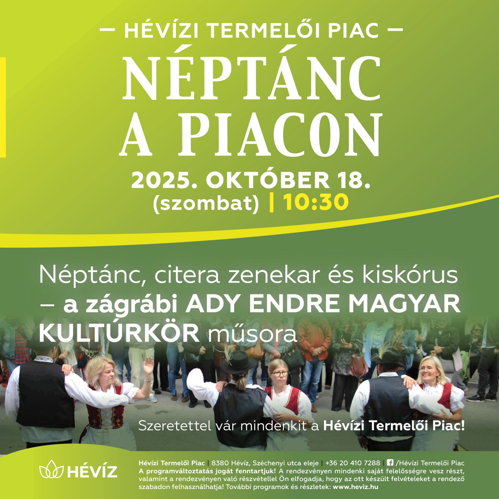 Néptánc a Piacon