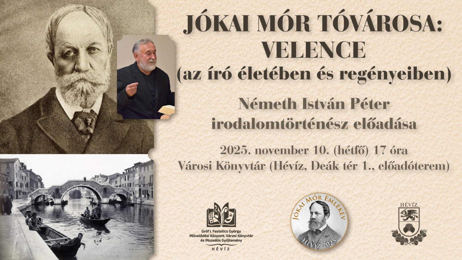 Jókai Mór Tóvárosa: Velence