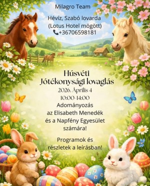 Húsvéti jótékonysági lovaglás